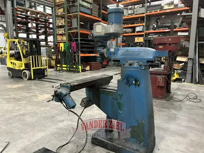 Bridgeport Series I Vertical Knee Mill, 9” X 42” Table, 2 HP