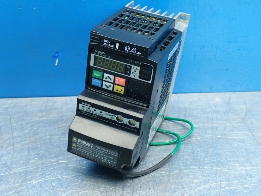 Used OMRON 3G3MX2A2004V1 Power Inverters | HGR 24 #747967