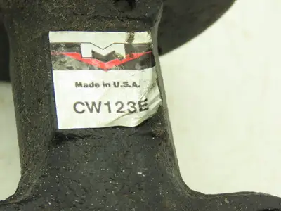 Milwaukee CW123E  4" Butterfly Valve Wafer Style AL/Bronze Disc No Handle