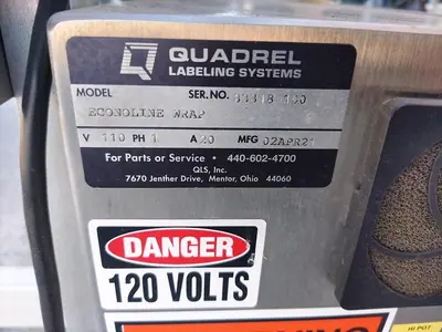 Used 2021 QUADREL ECONOLINE E100 Labelers California US | Machinery & Equipment #139139