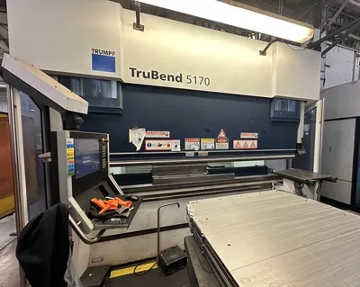 2009 TRUMPF TRUBEND 5170 BRAKES, PRESS, N/C & CNC | Machinery Resources International (2)