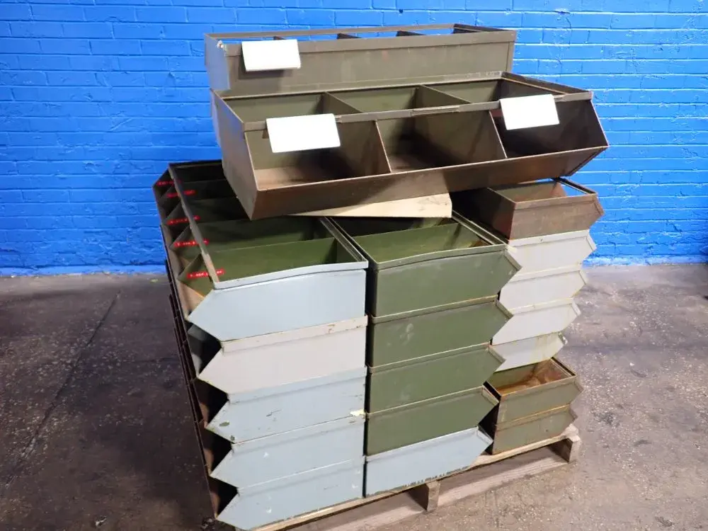 103 Shots  Metal Stacking Bins