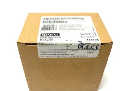 NEW SIEMENS SIMATIC ET 200S DIGITAL INPUT MODULE 4 DI DC24V ST