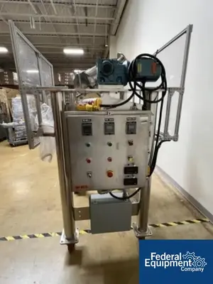 USED Keith Machinery Corp 1 Cu Ft Keith Machinery V Blender, S/S