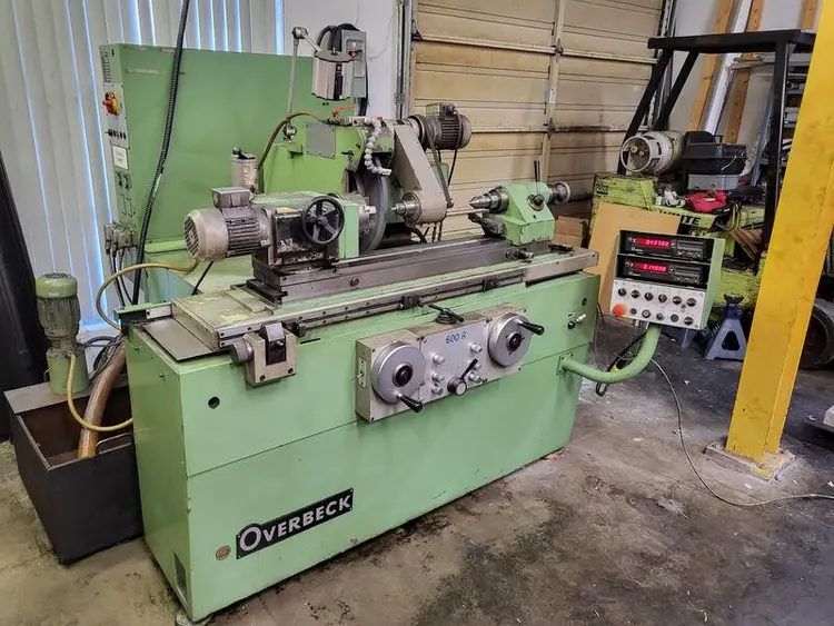 Used 1988 OVERBECK 600R Cylindrical Grinders Including Plain & Angle Head Vermont US | Two Spade Machinery LLC #507320