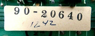 USED 48-20640 CIRCUIT BOARD 90-20640 4820640
