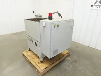 Chip Blaster Coolant Filtration Oil Separator Udor / Goulds Pump 60 Gal Tank
