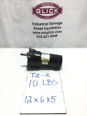 Baldor B0810221142 Gear Motor 10:1 Ratio 30 Torque