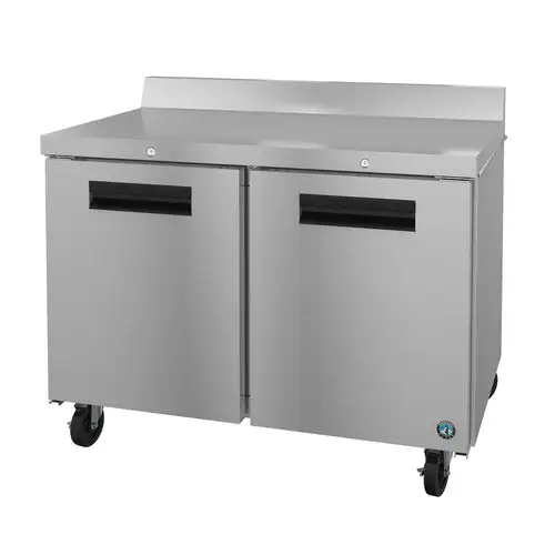Hoshizaki WR48B-01 48" W Worktop Refrigerator w/ (2) Sections & (2) Doors, 115v