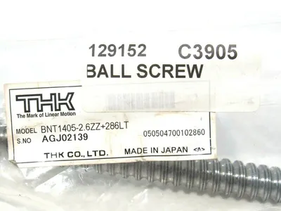 NEW THK BNT1405-2.6ZZ+286LT BALL SCREW BNT140526ZZ286LT