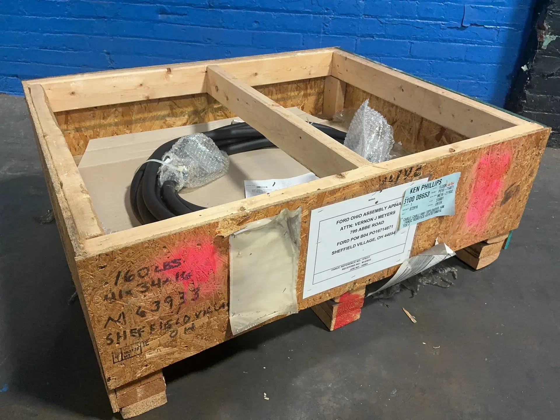 Used FANUC EE4707196014 Cable & Wire Ohio US | HGR 24 #1763137