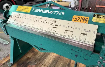 Used TENNSMITH HBU48-12 Box & Pan Brakes including Finger Ohio US | CW WOOD MACHINERY #1362769