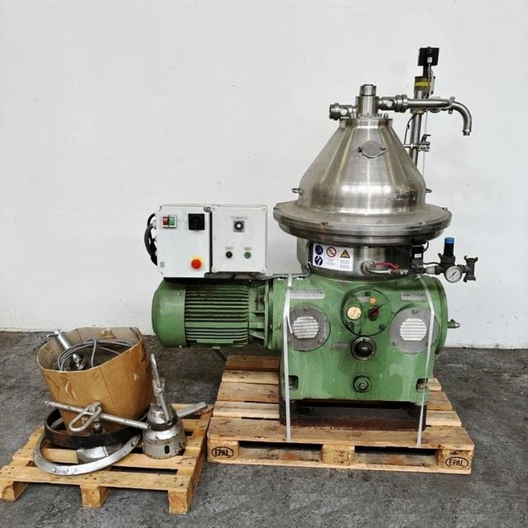 Westfalia SA 35-06-076 clarifier centrifuge, 316SS.