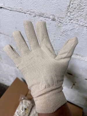 COTTON WORK GLOVES - 386 PAIRS