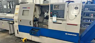 2000 DAEWOO PUMA 200 CNC Lathes | Toolquip, Inc. (1)