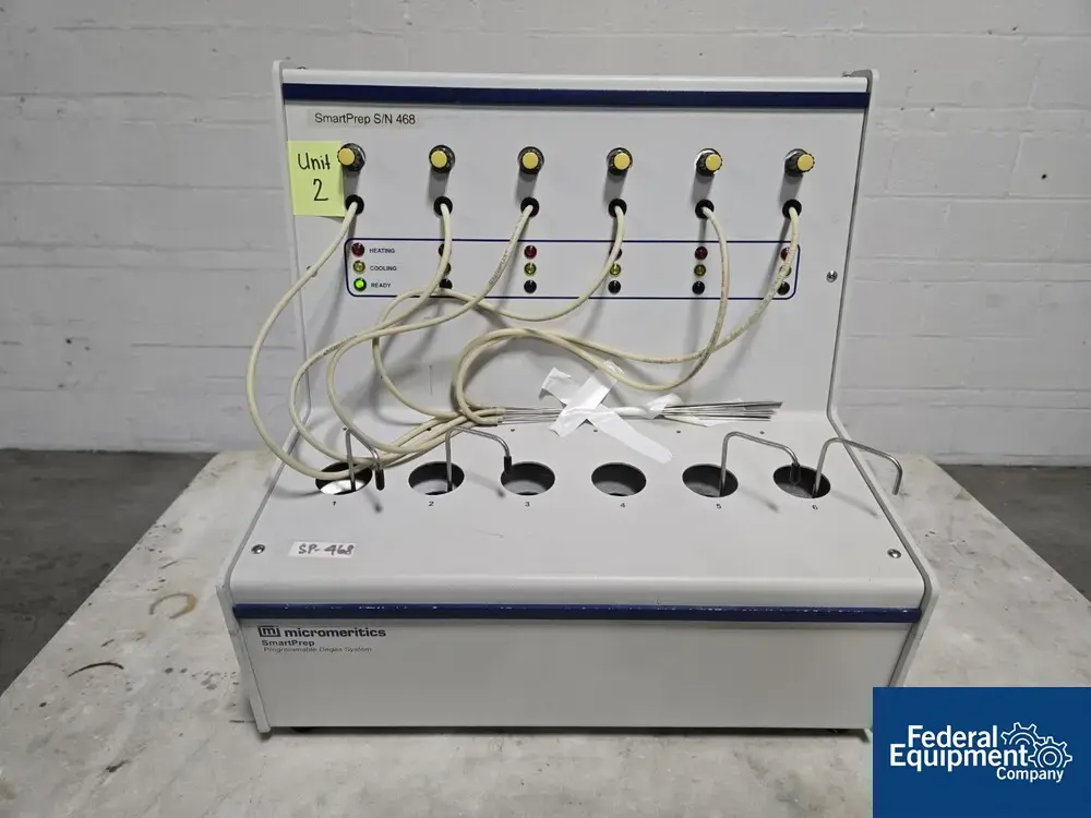 USED Micromeritics Micromeritics Smartprep System