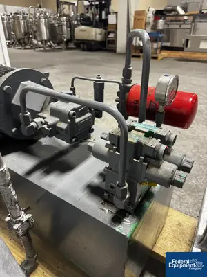 USED Fitzpatrick 200 Gal Day Cincinnatus Double Arm Mixer, S/S