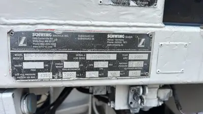 Used 2007 SCHWING BPL2000 Concrete Pumps Colorado US | Concrete Pump Depot #1466466