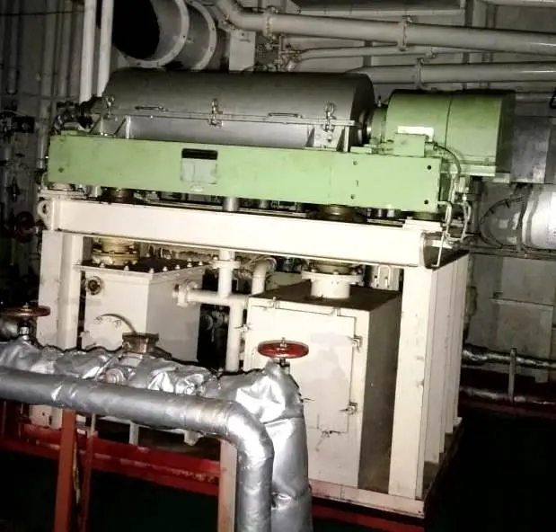 Mitsubishi/Krauss-Maffei KVZ-25-ML decanter centrifuge, 316SS.