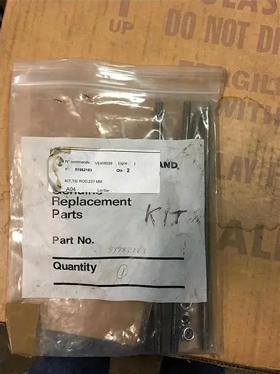 New | in-Stock INGERSOLL-RAND TIE ROD KIT - 51982163 Compressor Parts & Components Pennsylvania US | East West Machinery & Drilling #1416237