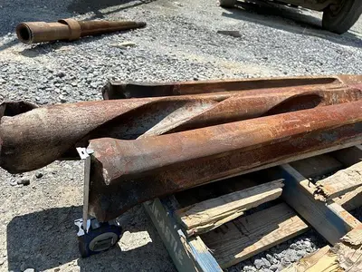Used AFTERMARKET 5-7/8” TO 6” D X 62" L CHISEL DRILL BIT FOR CABLE TOOL Drills Pennsylvania US | East West Machinery & Drilling #1417421