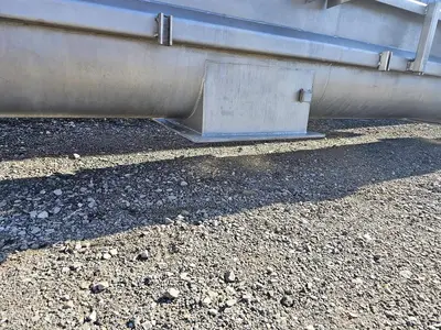 Used Screw Conveyor, 20’’ Diameter x 264’’ Long