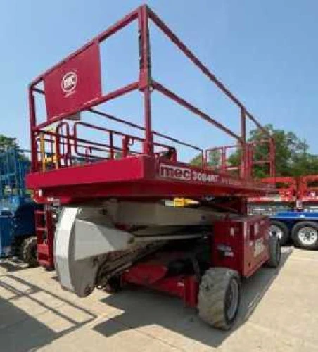 Used 2019 MEC 3084RT SPEED LEVEL Scissor Lifters Pennsylvania US | National Lift Equipment #1381882
