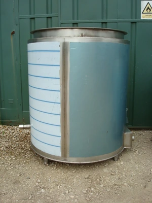 1,100 L S/S Electrically Heated Jacketed Cooker Tank