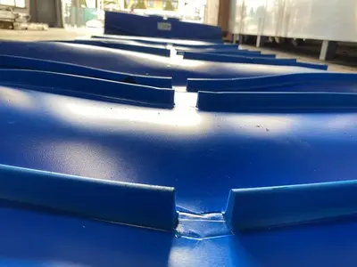 37" Wide Cleated Belt