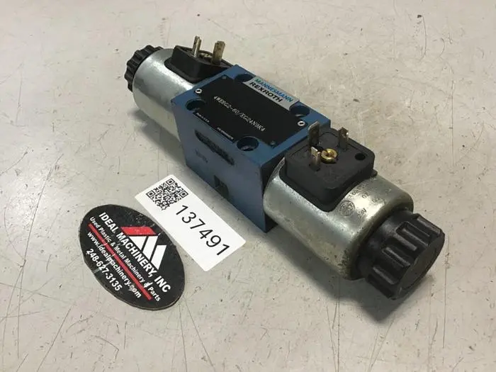 Used MANNESMANN REXROTH 4WE6G2-60/EG24N9K4 Valves/Fittings Michigan US | Ideal Machinery #707078
