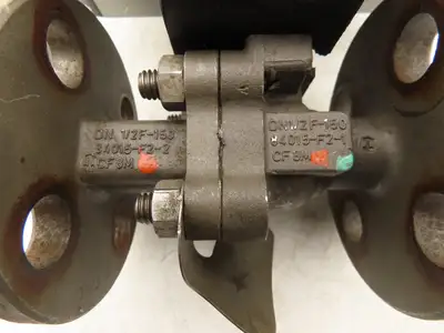 Idurco 1/2" Stainless Ball Valve #150 275psi 1/4 Turn Actuator w/Switch