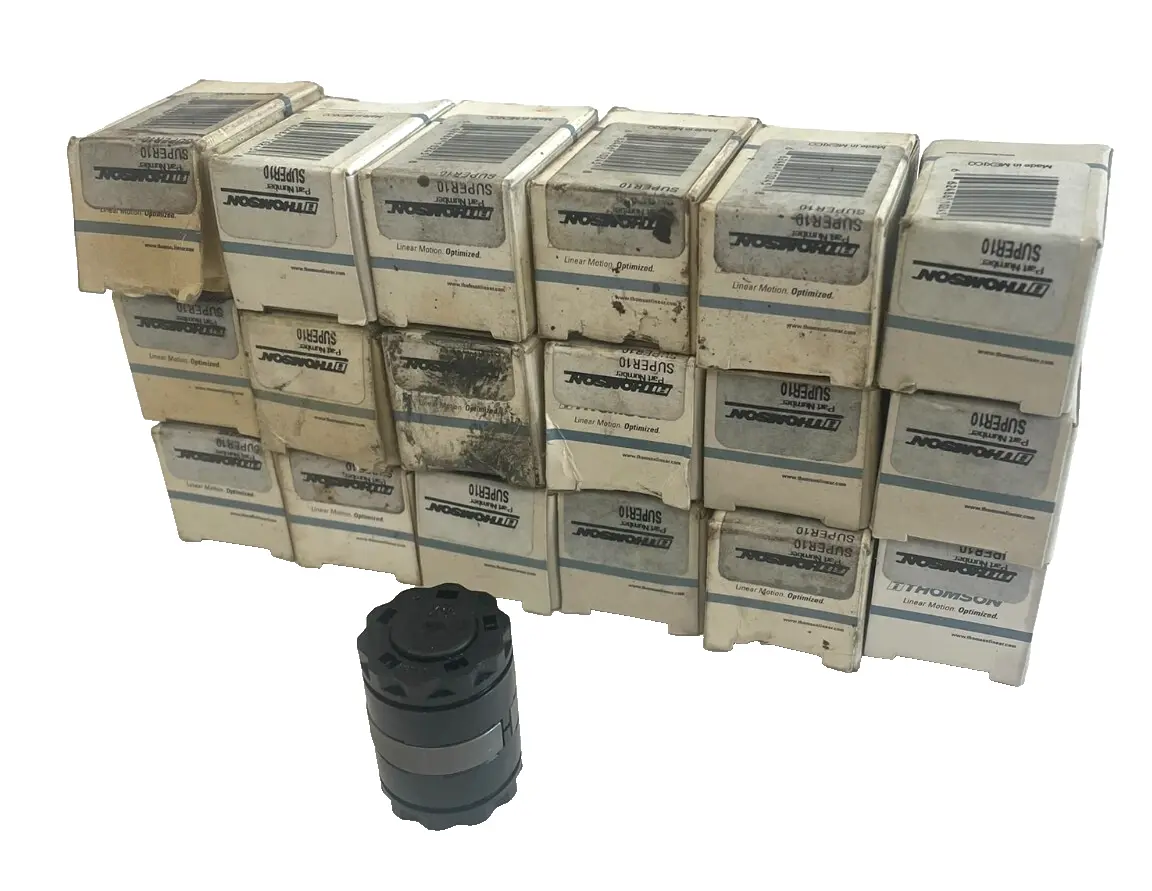 NEW THOMPSON SUPER10 LINEAR BEARING LOT OF 19
