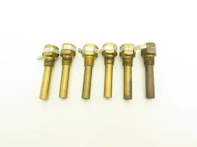 Thermo-Couple Products Co. 6100-B-1/2-2.5-0-0-999 Thermo Coupler Lot of 6