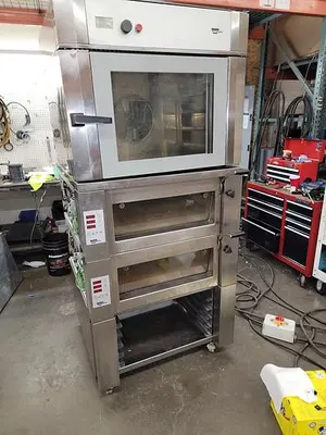 WIESHEU (2) EBO-64 DECK AND (1) B4EM CONVECTION Electric Deck Ovens | Harvest Equipment and Fabrication Inc (2)