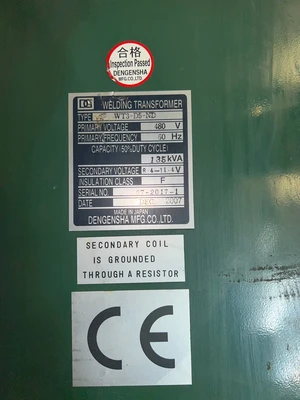 USED DENGENSHA MFG CO. LTD WT3-D5-ND