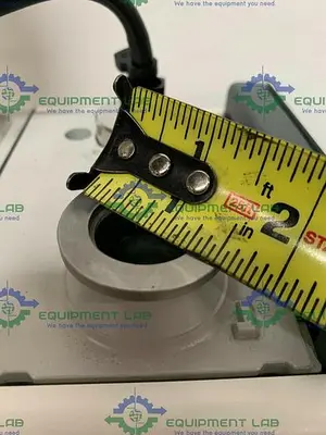 USED EDWARDS RV3 ROTARY VANE VACUUM PUMP 115V/230V W/ EDWARDS EMF20 OIL MIST FILTER
