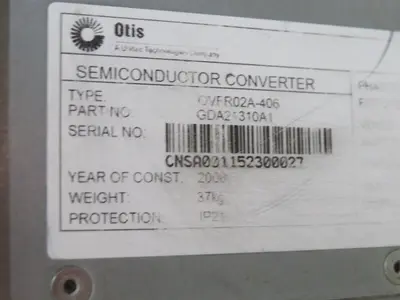 Used OTIS OVFR02A-406 AC Drive Control Module Texas US | Aucto #1307099