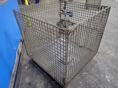 48" X 46" X 42" Collapsible Wire Basket