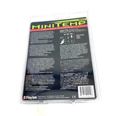 NEW RAYTEK MINITEMP NON-CONTACT INFRARED LASER THERMOMETER GUN 0-500°F