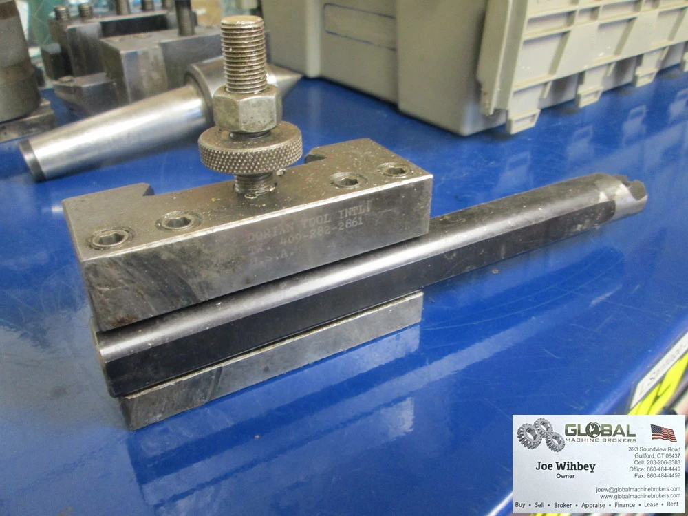 Dorian Tool 1-1/4" Size Boring, Turning & Facing Tool Holder W/Kennametal Cutter