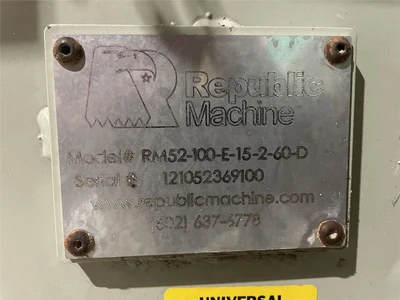 USED REPUBLIC MACHINE RM52