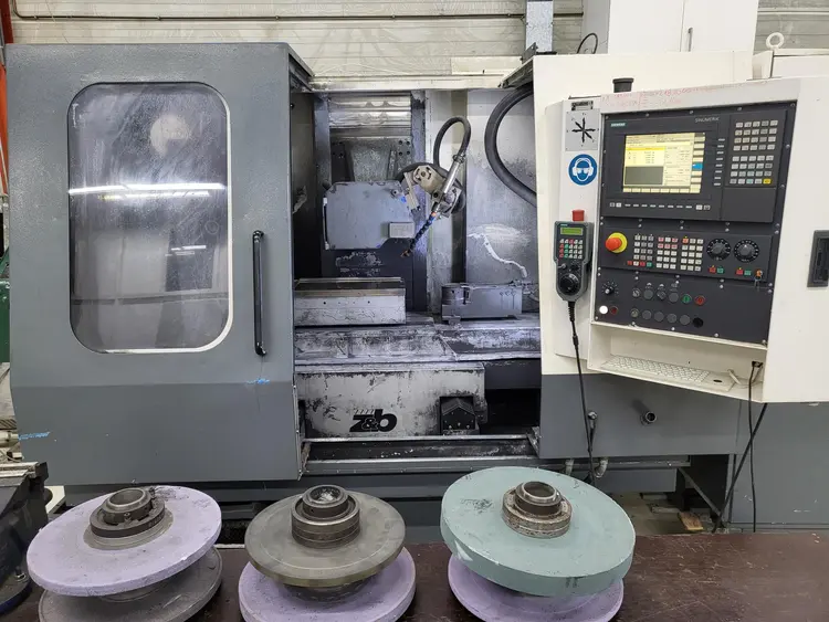 Used 2001 Z&B Starline 500 cnc Profile Grinders NL | Dies Moulds & Parts B.V. #199490