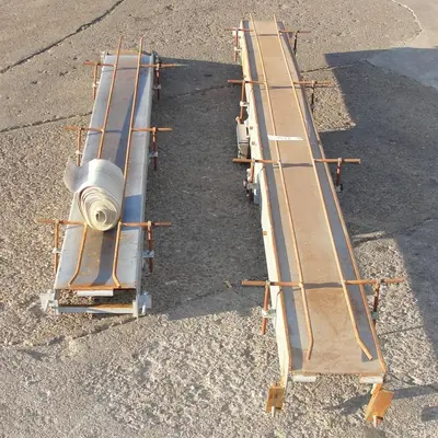 SPC6476  Conveyor belt conveyor CS, 8" wide x 210" long