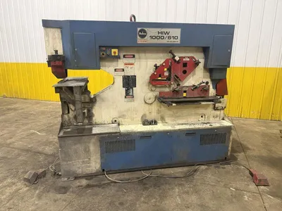 Used MUBEA HIW 1000/610 HYDRAULIC Ironworkers Ohio US | Yoder Brothers machinery #1229928
