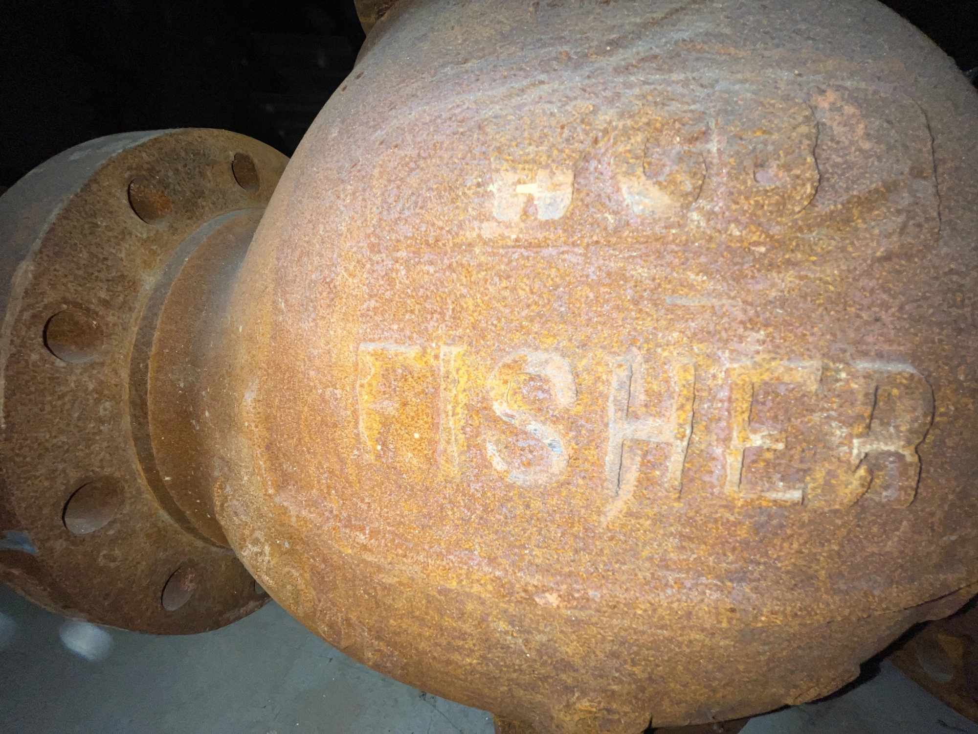 Fisher Control Valve type EWD, size 6"x 8" class 300