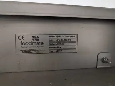 USED 2017 Foodmate Poultry Cut-Up System