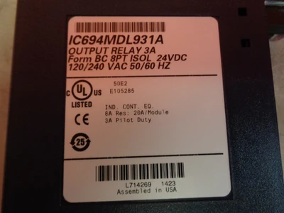USED GE IC694MDL931A
