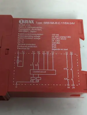 Used SUNX SRB-NA-R-C.17/SX-24V Miscellaneous Equipment (Electrical & Power) Ohio US | Surplus Asset Holdings #1425603