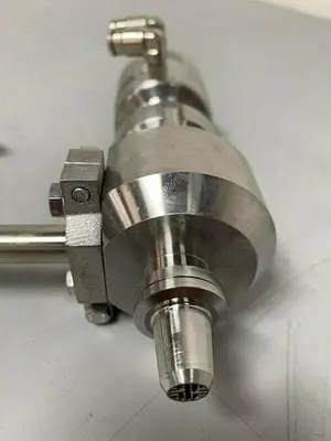 USED GEA TUCHENHAGEN TYPE H-A/P 1/2" TO 1/2" MZ-0000Z/52/0/20 FILLING NOZZLE HEAD