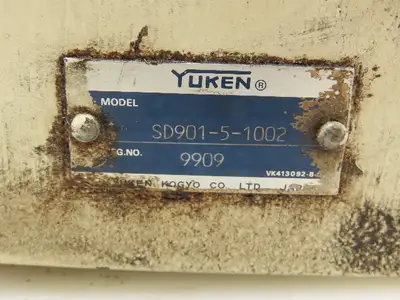 Yuken SD901-5-1002 Hydraulic Directional Control Solenoid Relief Valve Stack